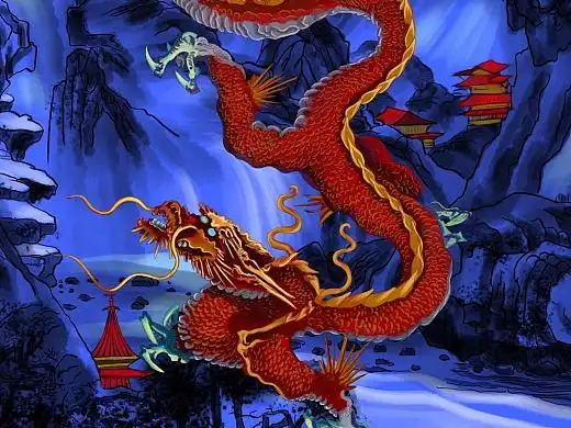 九五  飞龙在天 国风画龙