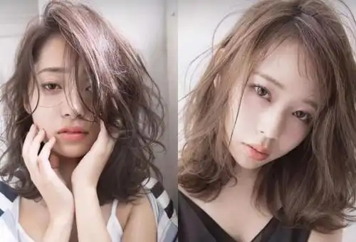 2021最火的"木马卷"发型,扁塌头型,发量少女生烫超好看!