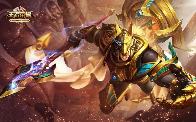 王者荣耀杨戬埃及法老根源之目皮肤壁纸图片