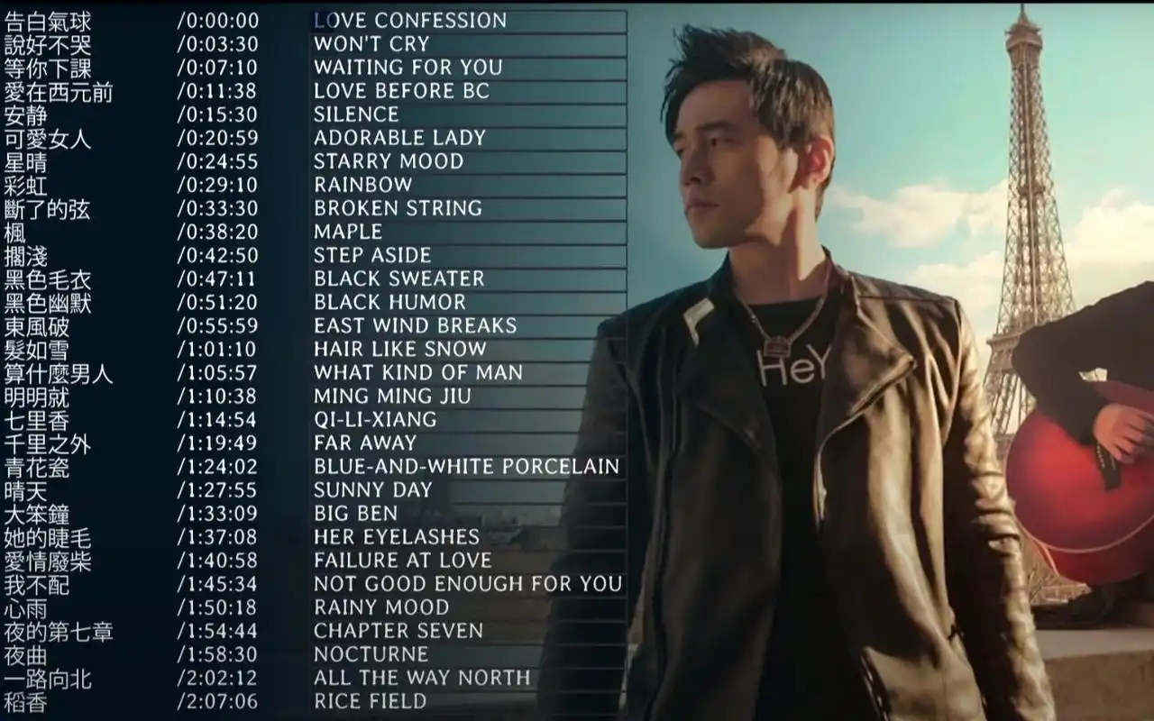 周杰伦14张专辑歌曲合集(高音质无损版)