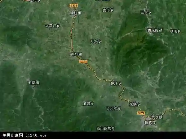 楚江镇高清航拍地图 - 2020年楚江镇高清卫星地图