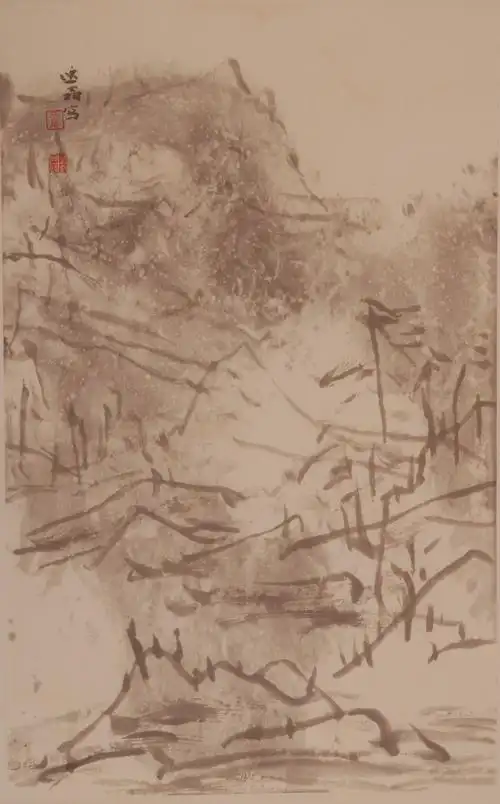 罗步臻作品(当代水墨)大图_上海香江画廊_画廊主页_雅昌艺术网