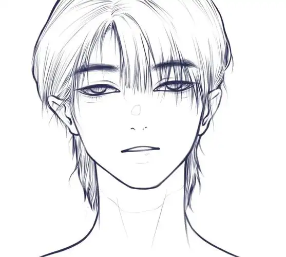 画一个普通男人