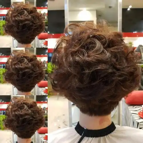 女人到了中年,夏天短发这样剪,利落时尚显年轻|发型|刘海|烫发|纹理烫