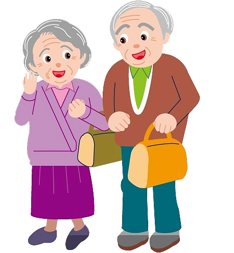老人卡通
