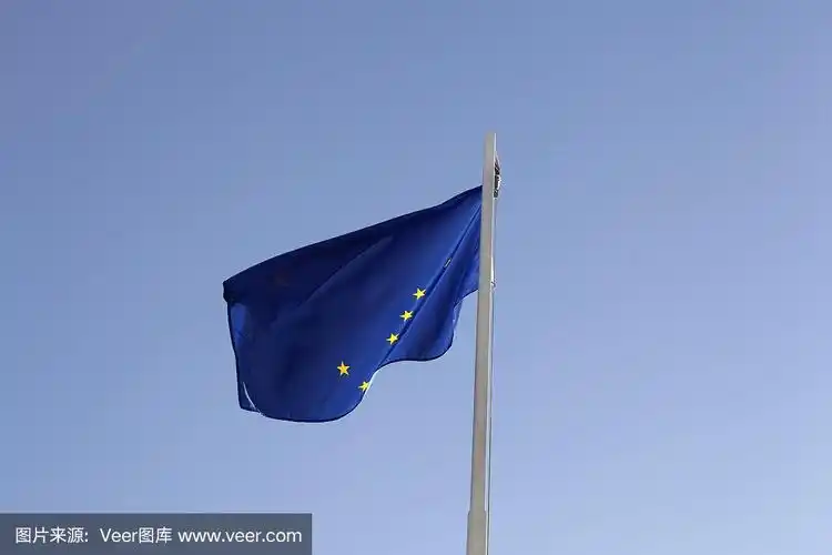 旗杆上的阿拉斯加国旗