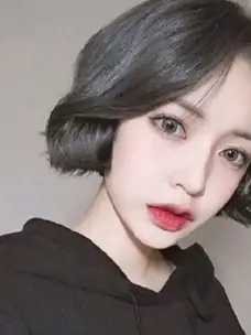 刘海_微微_卷发