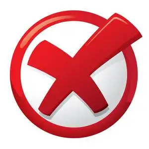 插图表示错误的图标按钮,删除,失败,exluir,十信息和体制材料的理想