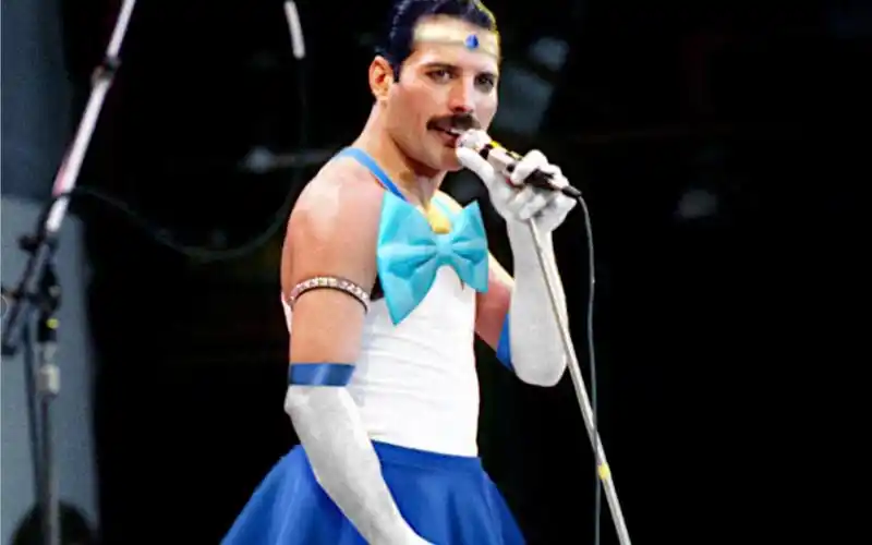 queen皇后乐队美少女战士水兵弗雷迪水星粉丝cosplay合集