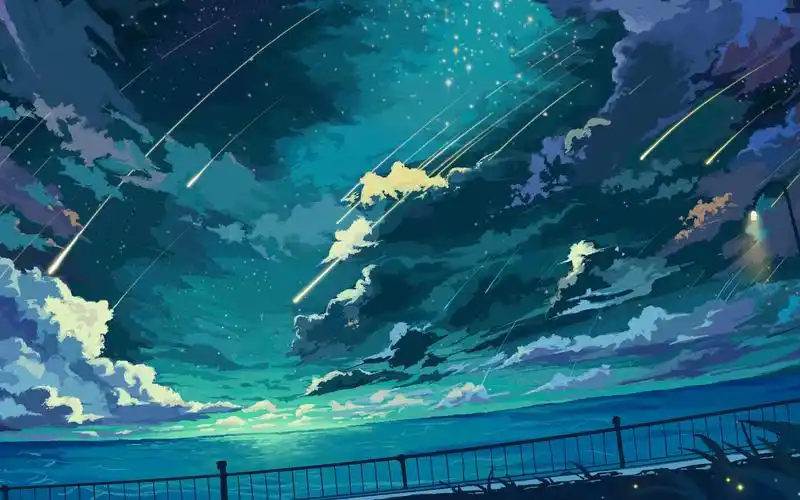 【ipad绘画过程】用procreate临摹大神的唯美场景 #网易collapsing