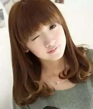 短发内扣梨花头