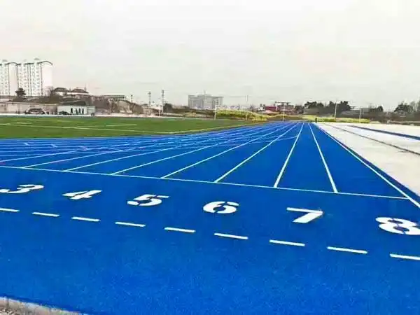 张家界塑胶跑道哪种材料好啊