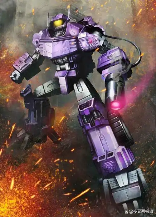 在霸天虎的发展史上,威震天是一个永远无法绕开的人物.