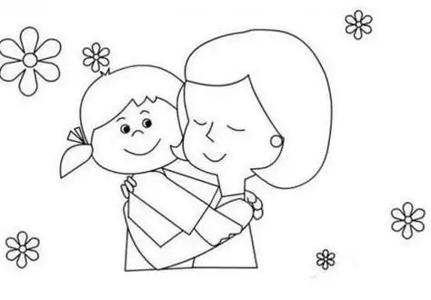 带宝宝的妈妈漫画简笔画集