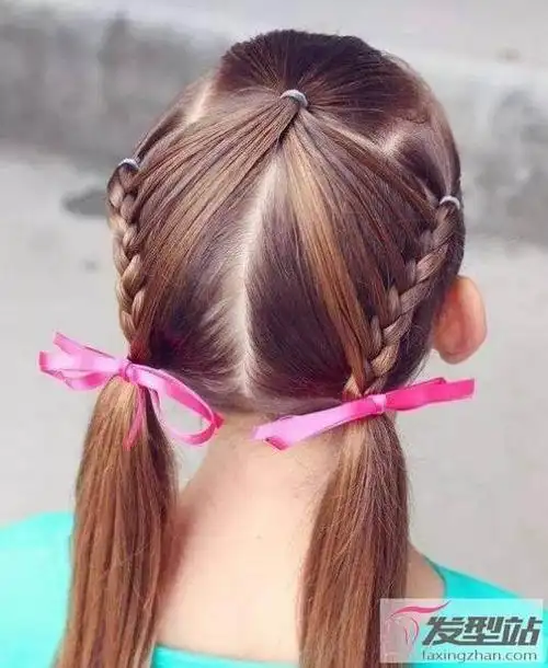 小女孩各种好看的扎发推荐扎起头发美成小小女神