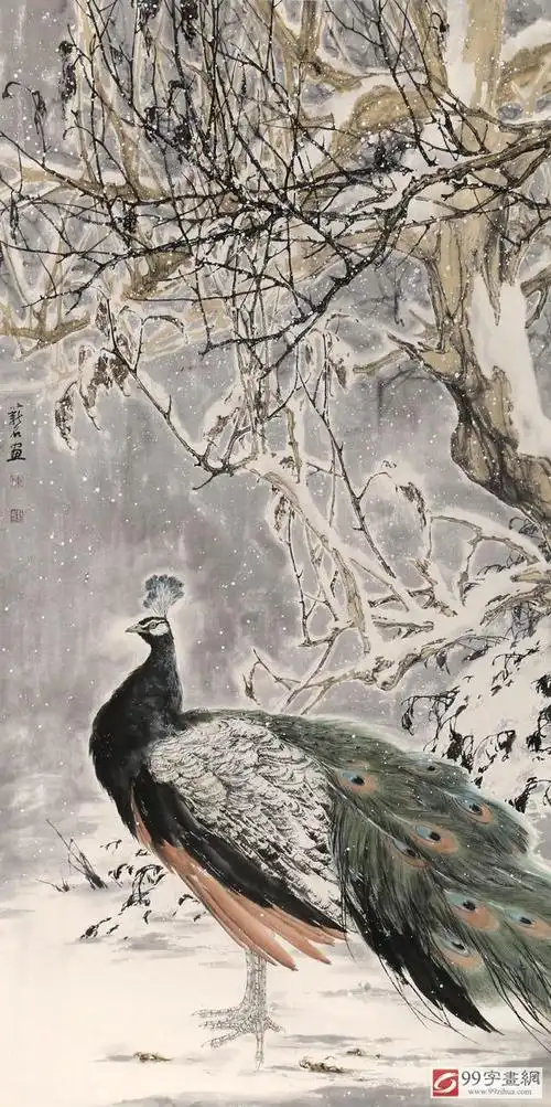 陈薪名,1981年生于吉林,第六届全国花鸟画大展金奖获得者.