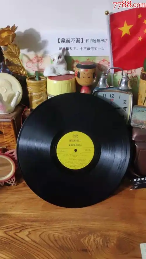 上世纪80-90年代留住有情人大黑胶唱片【无外包装】_老唱片/胶片_藏而
