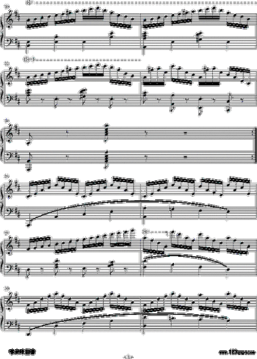 练习曲op740no3车尔尼