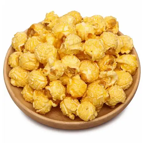 电影院ktv美式球形爆米花玉米花球型奶油焦糖味散装商用大袋5斤装焦糖