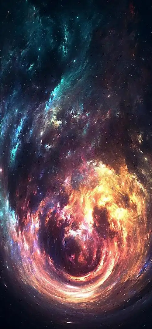 壁纸唯美星空全面屏壁纸