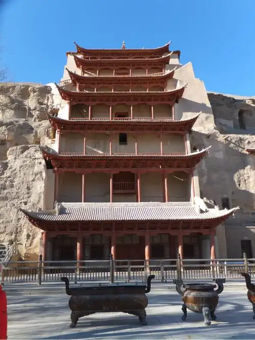 西部冬日里的蓝天图片357,甘肃省旅游景点,风景名胜 - 蚂蜂窝图库