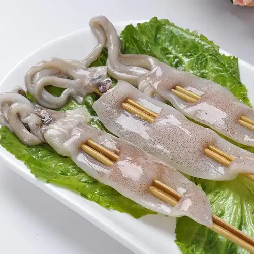 鲜鱿鱼串
