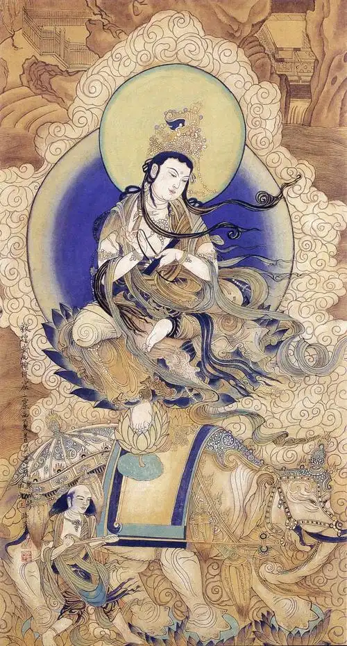 恭迎普贤菩萨圣诞:精美圣像集