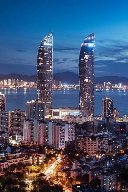 厦门双子塔|摄影|环境/建筑摄影|kbds - 原创作品 - 站酷 (zcool)