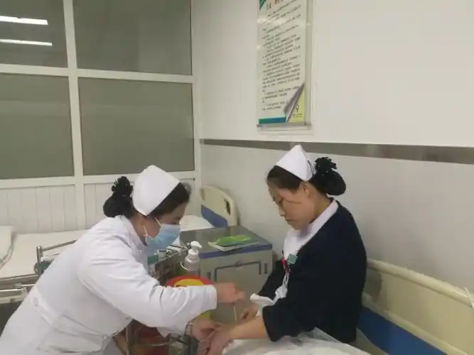 【襄垣县人民医院】中医科全体护理人员进行了皮内注射操作训练及考核