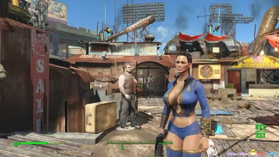 辐射4乳摇modcbbe原版替换乳摇福利mod幸福已来临