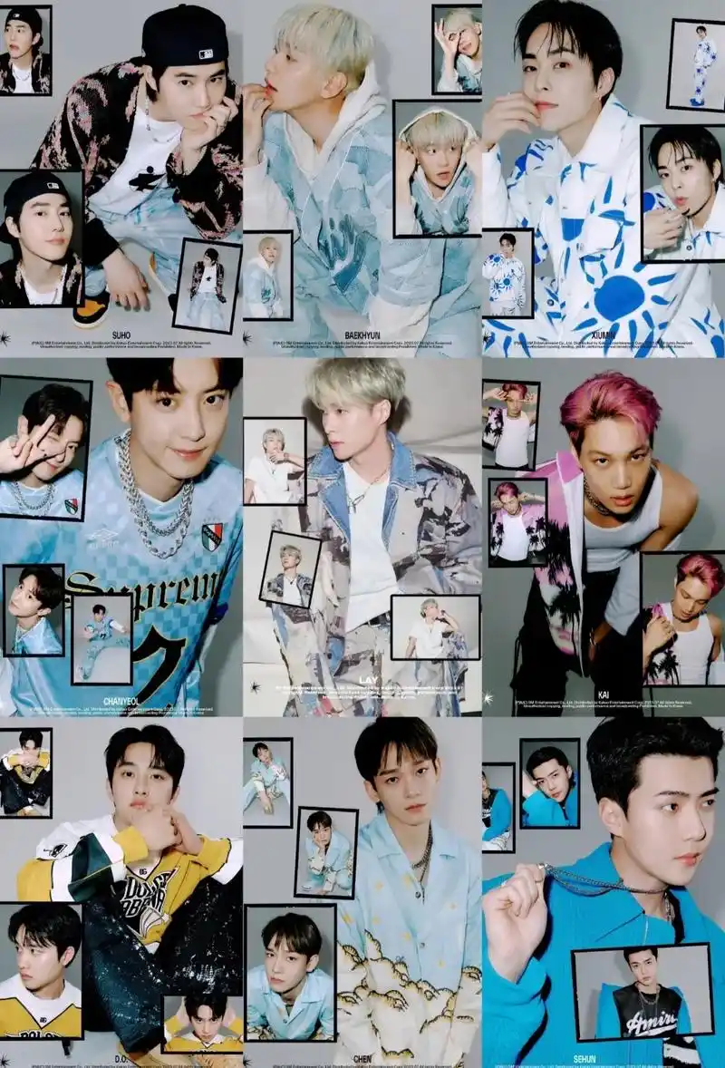 回归! exo带着正规七辑《exist - 抖音