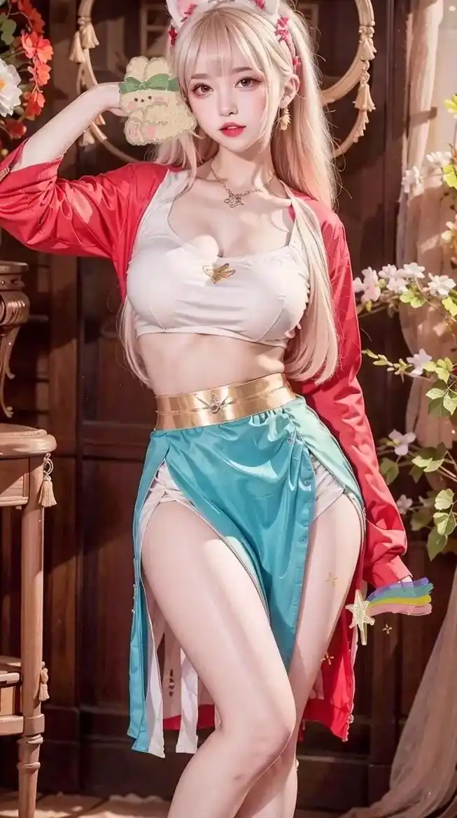 王者荣耀公孙离cos清凉照写真.#完美身材 #翘臀美臀 #黑 - 抖音