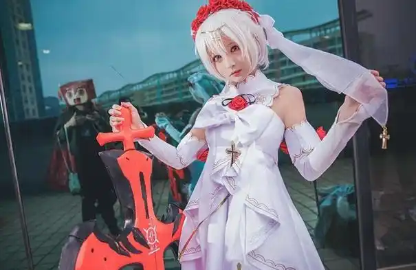 崩坏三cos德丽莎 崩坏3板鸭泳装cos7分钟-图片大观-奇异网