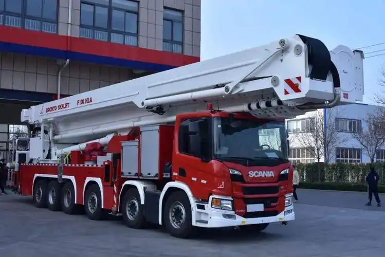 全球最高101米消防车将在潍坊上岗