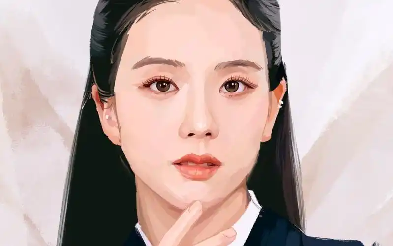 【手绘/金智秀】这是什么神仙颜值