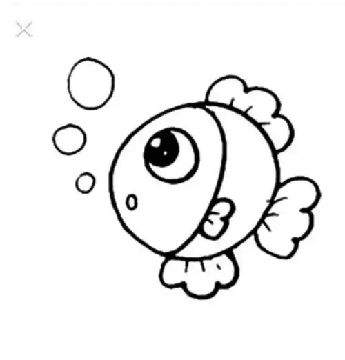 今天我们就来画《快乐的小金鱼》