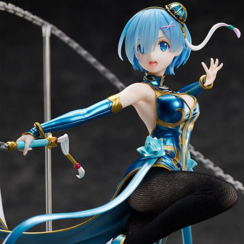 bilibili现货fnexre零开始世界生活雷姆旗袍手办手办