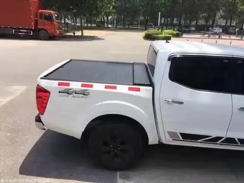 纳瓦拉锐骐6皮卡铝合金免拆龙门架款卷帘伸缩推拉平盖皮卡后盖