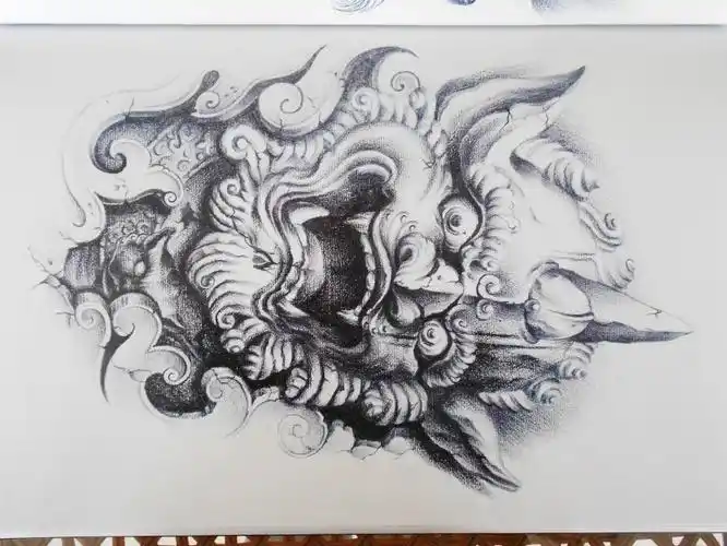 《文身的故事》新唐门纹身手稿分享