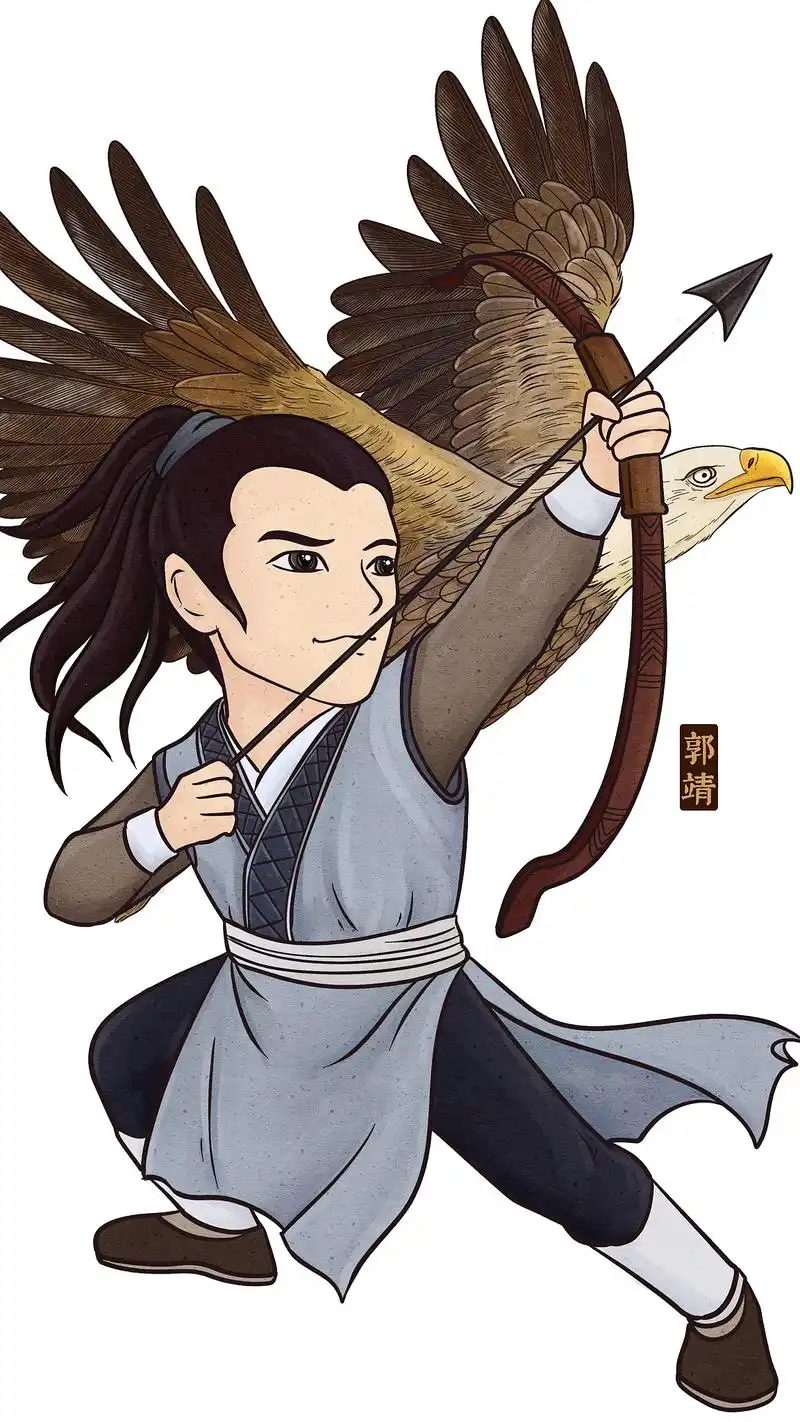 郭靖一生收了4个徒弟:2个废柴,1个万人嫌,一个武功精绝天下