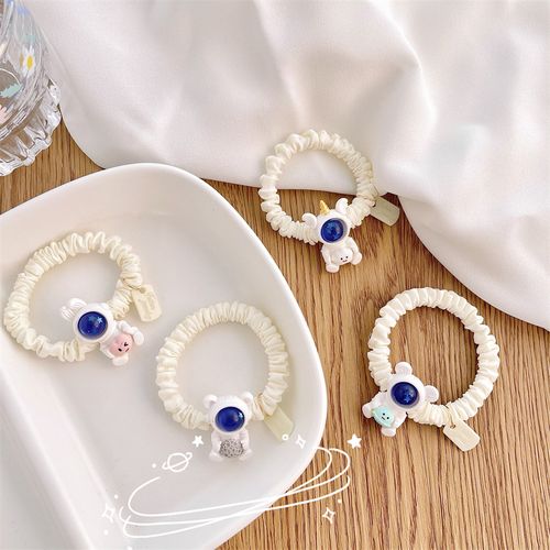 可以做手链的可爱太空人发圈女ins网红韩版宇航员头绳情侣闺蜜潮