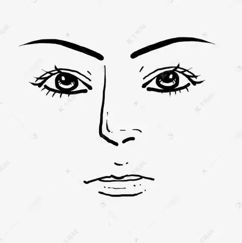 五官简笔画 五官简笔画图片大全眼睛鼻子嘴巴