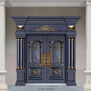 非标 门十大名牌-铸铝门生产厂家-锌合金别墅大门-福