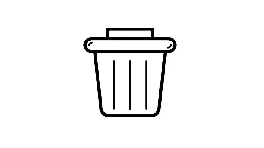 垃圾桶标志怎么画