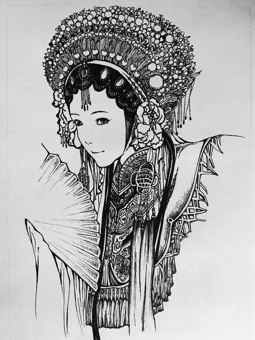 第十三幅·古风花旦 - 简书