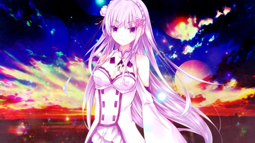 re:0《从零开始的异世界生活》艾米莉亚高清宽屏壁纸(二)