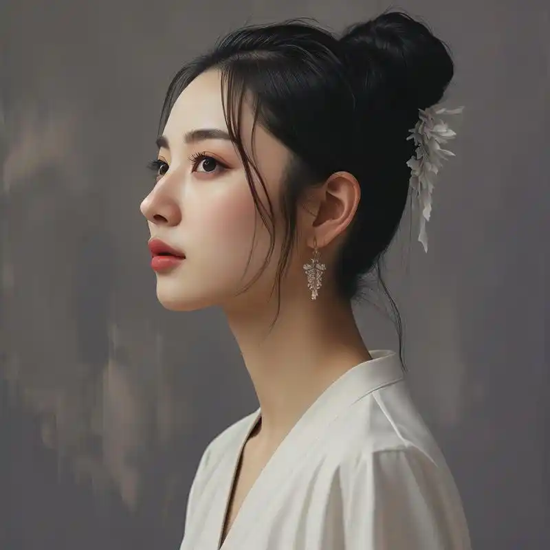 探索女性侧脸的优雅与魅力,这些真人头像捕捉了每个女生的独特气质