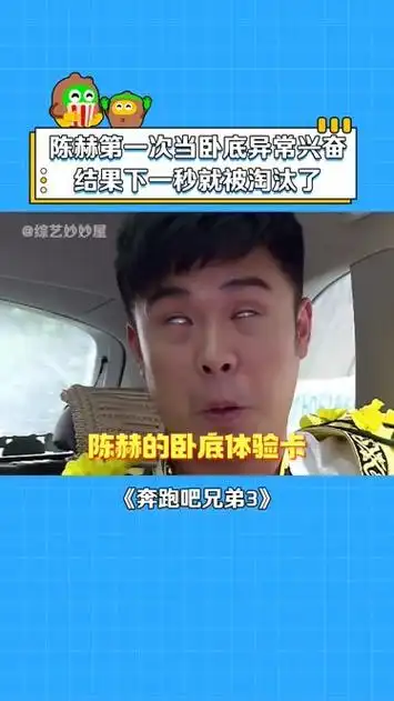 陈赫的卧底体验卡奔跑吧兄弟第3季 陈赫 鹿晗
