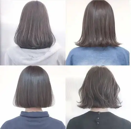 收齐了,齐肩短发100款.