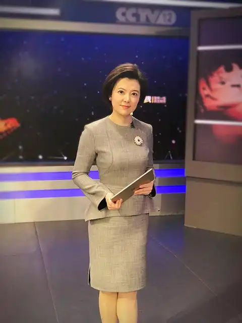 中央电视台社会与法频道主持人路晨高清图集中央电视台社会与法频道